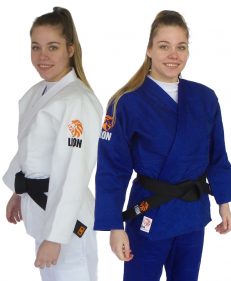 Lion 850 excellence judopak wit en blauw